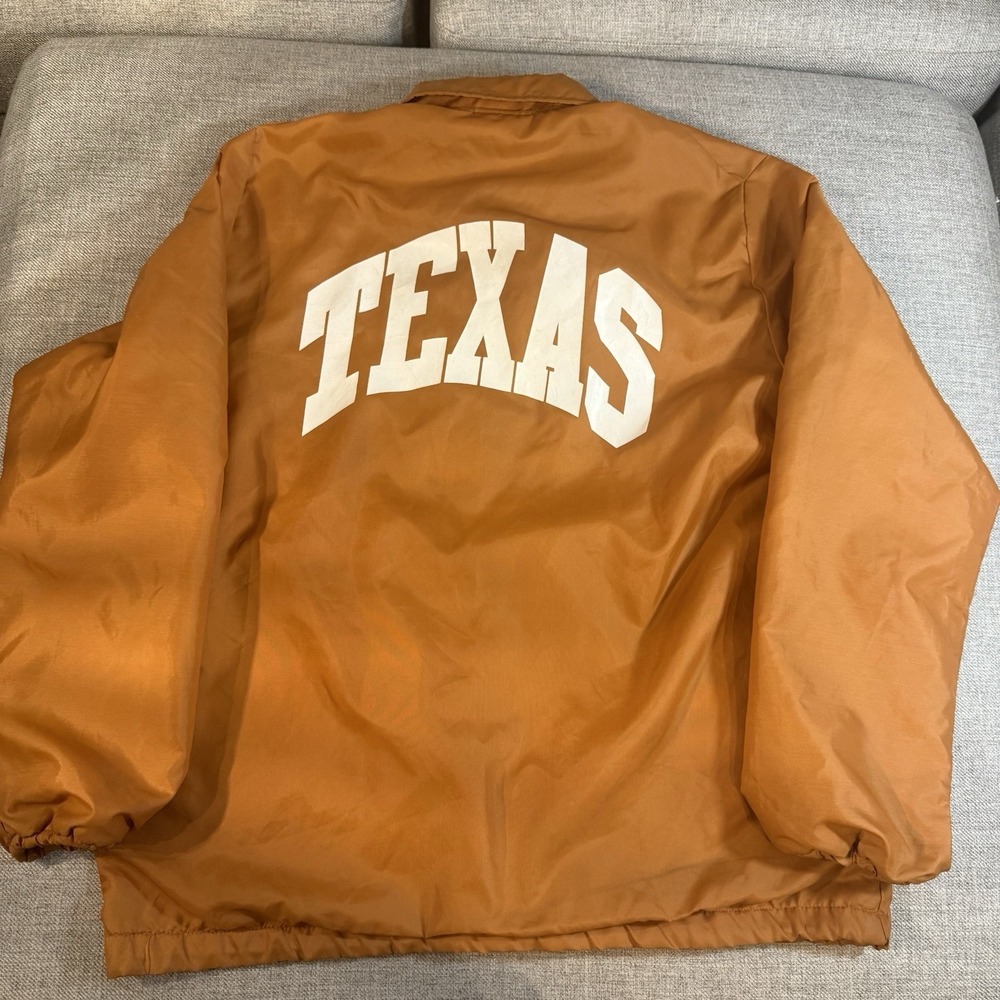 Vintage University of Texas Longhorns Howe Athletic  Jacket Large